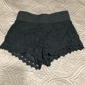 Lace shorts